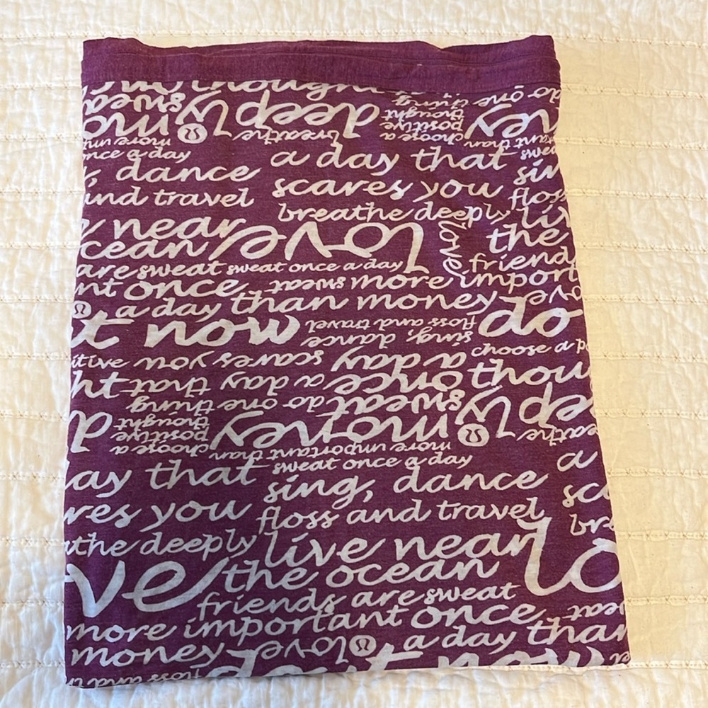 Lululemon burnout manifesto wrap